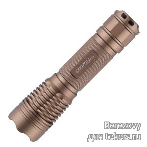 Обзор фонаря Convoy M21B tan 4500K/B35AM/21700 универсальный фонарь для средних и дальних расстояний